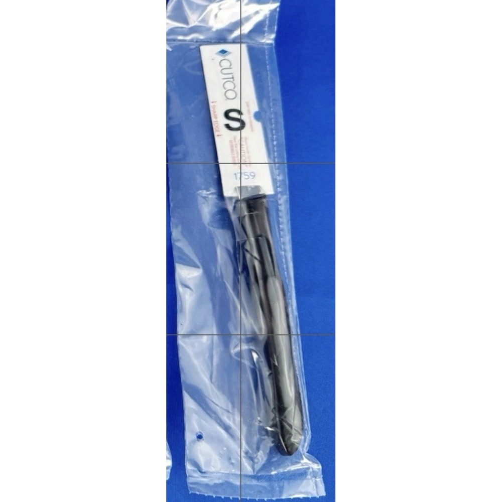 CUTCO 1759 Straight Table Steak Knife New Sealed USA Brown Handle